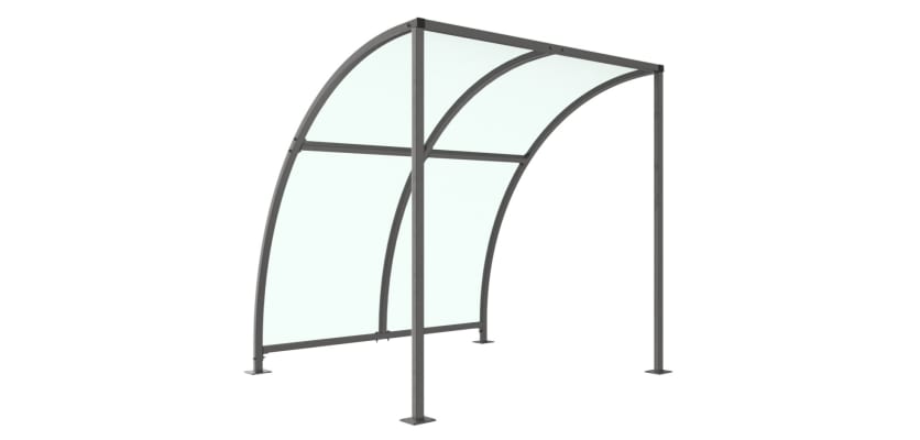 2.0m wide Leyton Shelter - PETG Sheet 