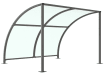 2.0m wide Leyton Shelter - PETG Sheet 