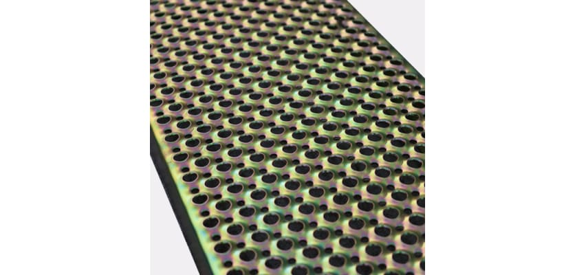 Close up of Scaffolding Stair Tread 