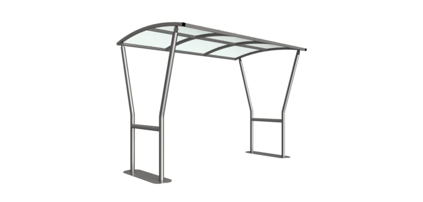 Stanton Shelter - PETG roof - 3.0m Wide 