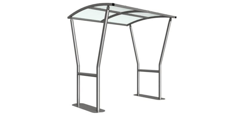 Stanton Shelter - PETG roof - 2.0m Wide 