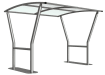 Stanton Shelter - PETG roof - 2.0m Wide 