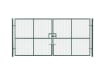 Green Double Leaf Vehicle Site Gate Kit