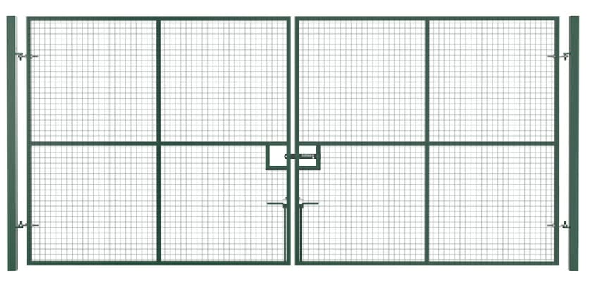Green Vehicle Site Gate Kit