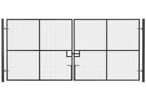 2.4m High x 5.0m Wide AdaptiGuard® Double Leaf Vehicle Site Gate Kit