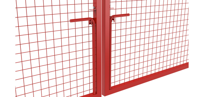 Red Site Gate Drop Bolts 