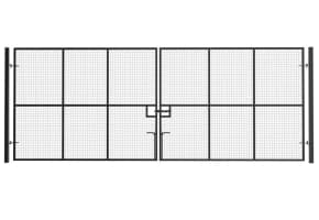 2.4m High x 6.0m Wide AdaptiGuard® Double Leaf Vehicle Site Gate Kit