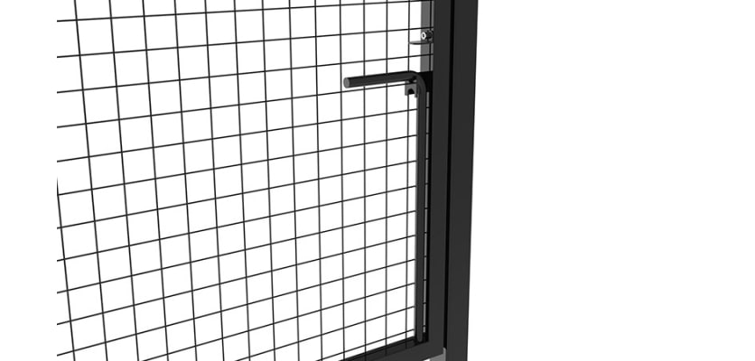Black Site Gate Drop Bolt