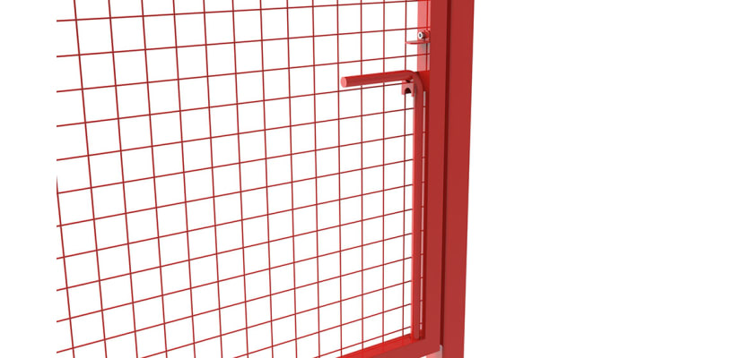 Red Site Gate Drop Bolt