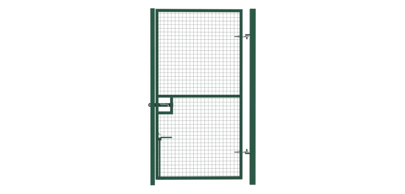 Green Pedestrian Site Gate Kit