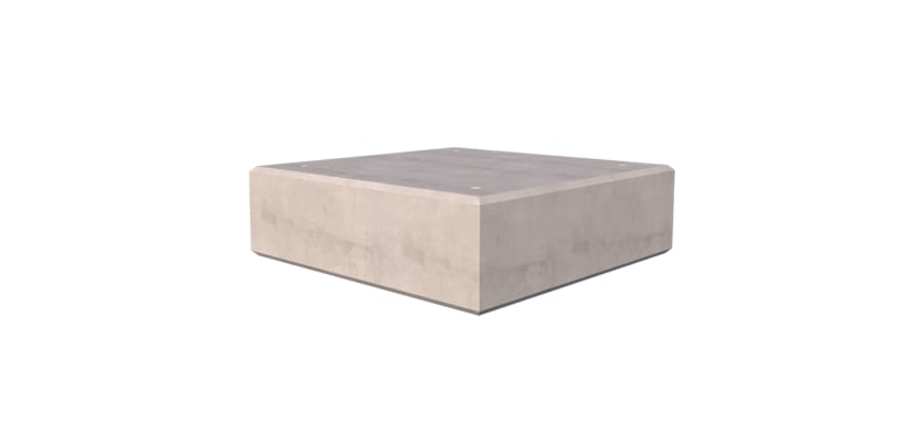 5.76 Tonne Concrete Ballast Block 