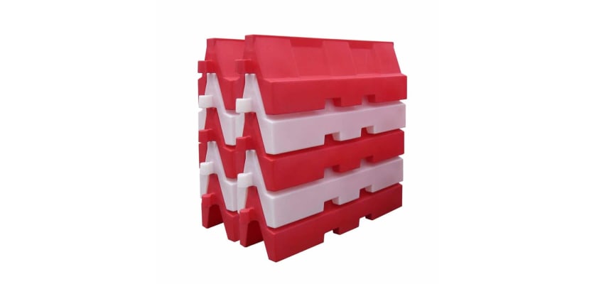 Durable Euro Road Barrier System 2 Metres Long