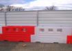 Heavy-duty RB2000 Water Barrier System for construction sites