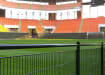 1.2m High 2.59m Wide SpectaRail Fencing for Security