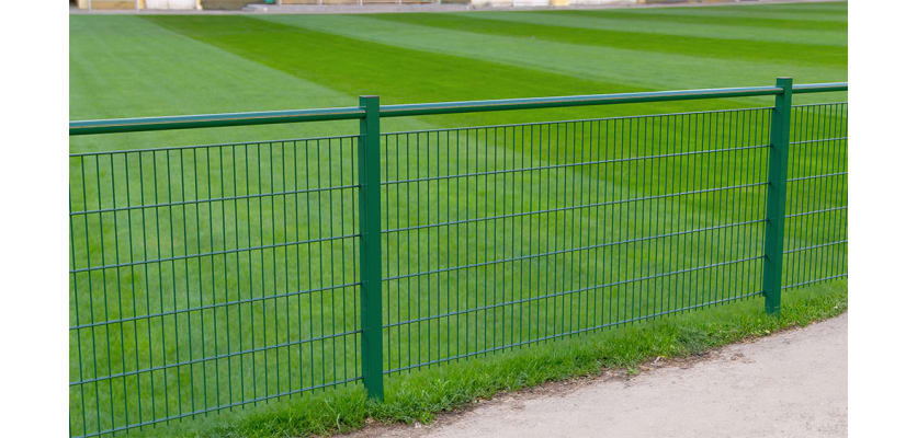 1.2m High 2.59m Wide 868 Mesh SpectaRail Fencing Kit