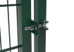 868 Mesh SpectaRail Single Leaf Gate 1.5m Wide