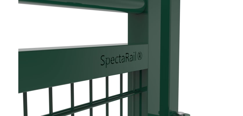 1.2m High 1.5m Wide SpectaRail Single Leaf Gate Kit