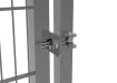 1.5m Wide SpectaRail 868 Mesh Single Leaf Gate