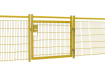 1.2m High 868 Mesh SpectaRail Double Leaf Gate Kit