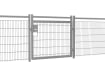 1.5m Wide SpectaRail Single Leaf Gate Kit Design