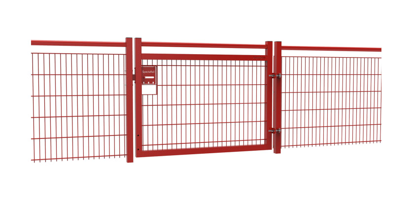1.2m High x 1.5m Wide SpectaRail Single Leaf Gate Kit