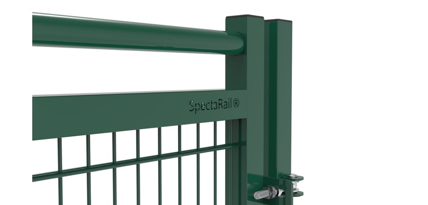 Durable 868 mesh double leaf gate kit for gardens