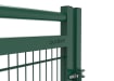 Durable 868 mesh double leaf gate kit for gardens