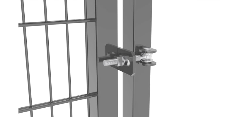 1.2m High SpectaRail Fence Gate Kit