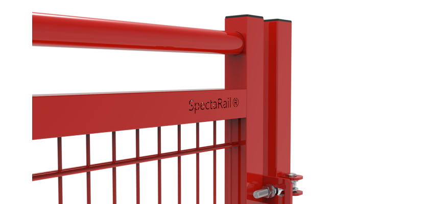 3.0m Wide 868 Mesh Double Leaf Gate