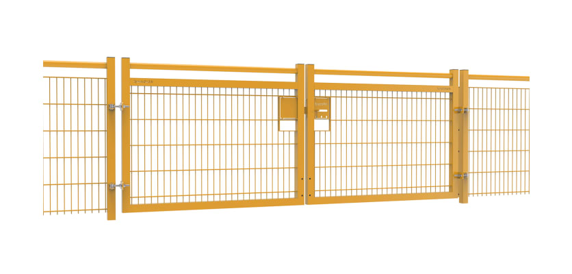 3.0m wide SpectaRail® gate kit for outdoor use