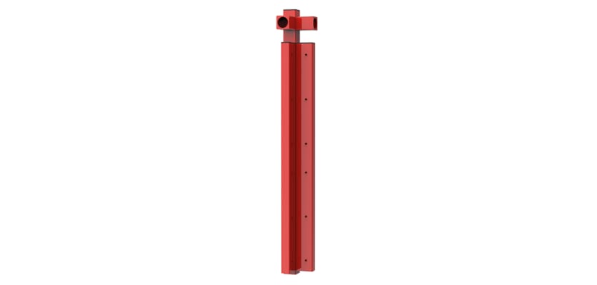 SpectaRail® Corner Post - Enhanced Structural Support