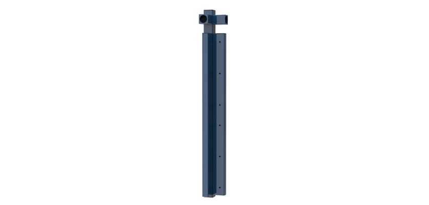 Stylish SpectaRail® Corner Post for Fencing Solutions