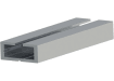 1m Long Aluminium Profile