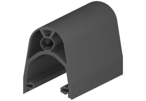ASO GEF45ST-KS4 45mm Rubber Profile - per metre - To Suit AL30-10