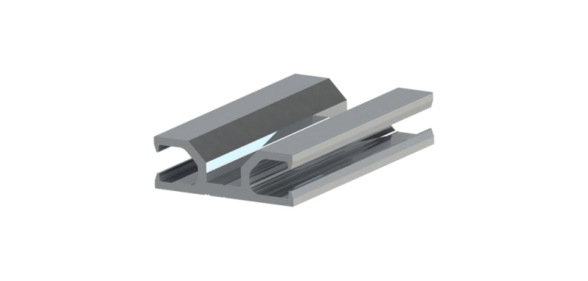 Aluminium Profile for GEF45, GEF65 and GEF85 Gate Automation Systems 