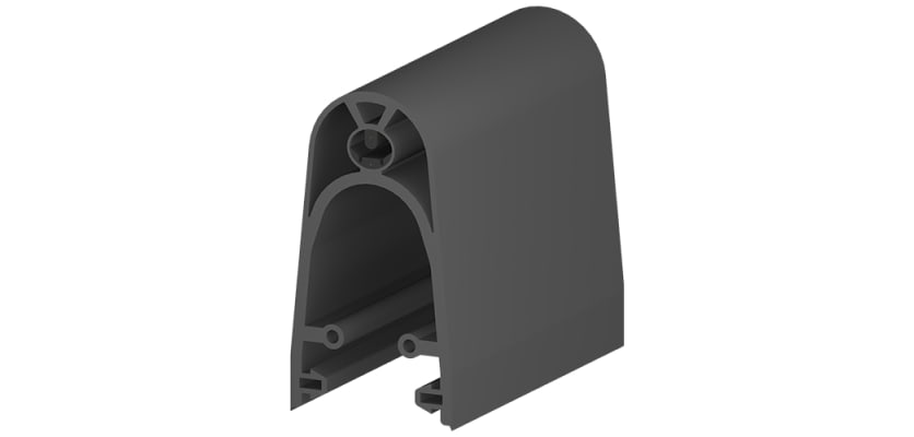 65mm Rubber Profile to suit AL30-10 Gate Automation Systems 