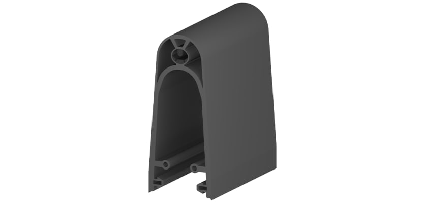 65mm Rubber Profile to Suit AL30-10 Gate Automation Systems 