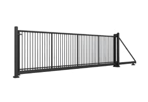 FFL 95 Automated Vertical Bar Cantilever Gate 3.5m - 5.5m Wide