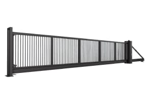 FFL 200 Automated Vertical Bar Cantilever Gate 8.0m - 12.0m Wide