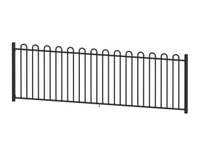 1.8m High EnviroRail® Bow Top Play Sec Railing Kit