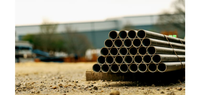 Pile of Scaffolding Tubes