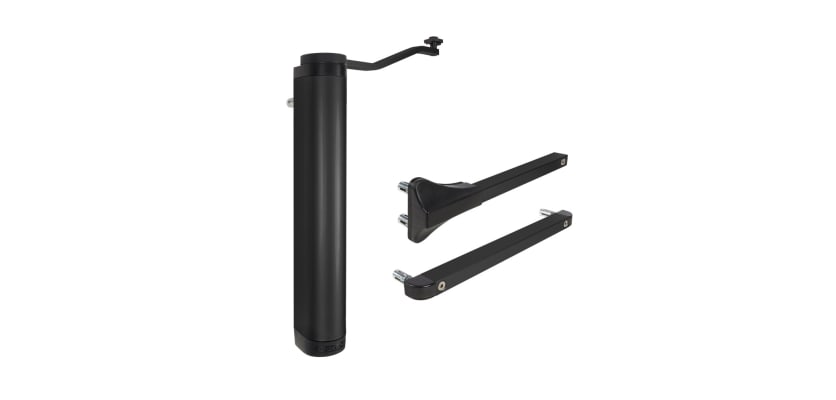 Contents of the Locinox Verticlose 2 Hydraulic Gate Closer with Black finish 