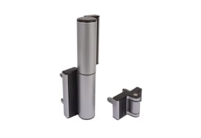 Locinox Tiger Compact Hinge and Hydraulic Gate Closer - Silver