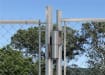 Hinge and Hydraulic Gate Closer attached to a gate 