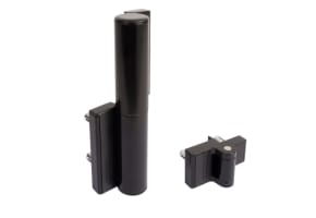 Locinox Tiger Compact Hinge and Hydraulic Gate Closer - Black