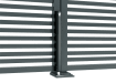 Motorised Drop Bolt attached to a Gate 