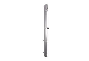 Locinox Keydrop Lockable Manual Drop Bolt - Silver