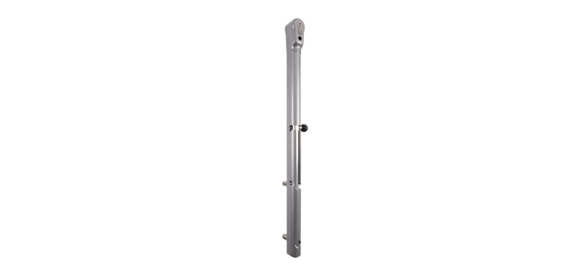 Locinox Keydrop Lockable Drop Bolt in Silver 