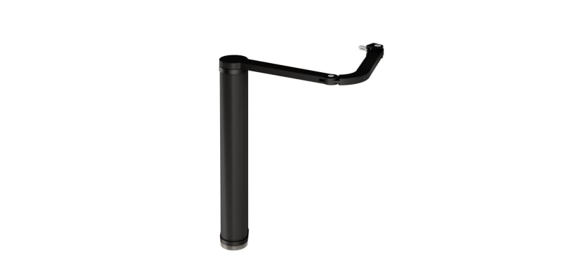 Angled View of the Motorised Gate Closer with Sliding Arm 