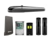 All of the components included within the Above Ground Electromechanical Single Leaf Gate Operator Kit 